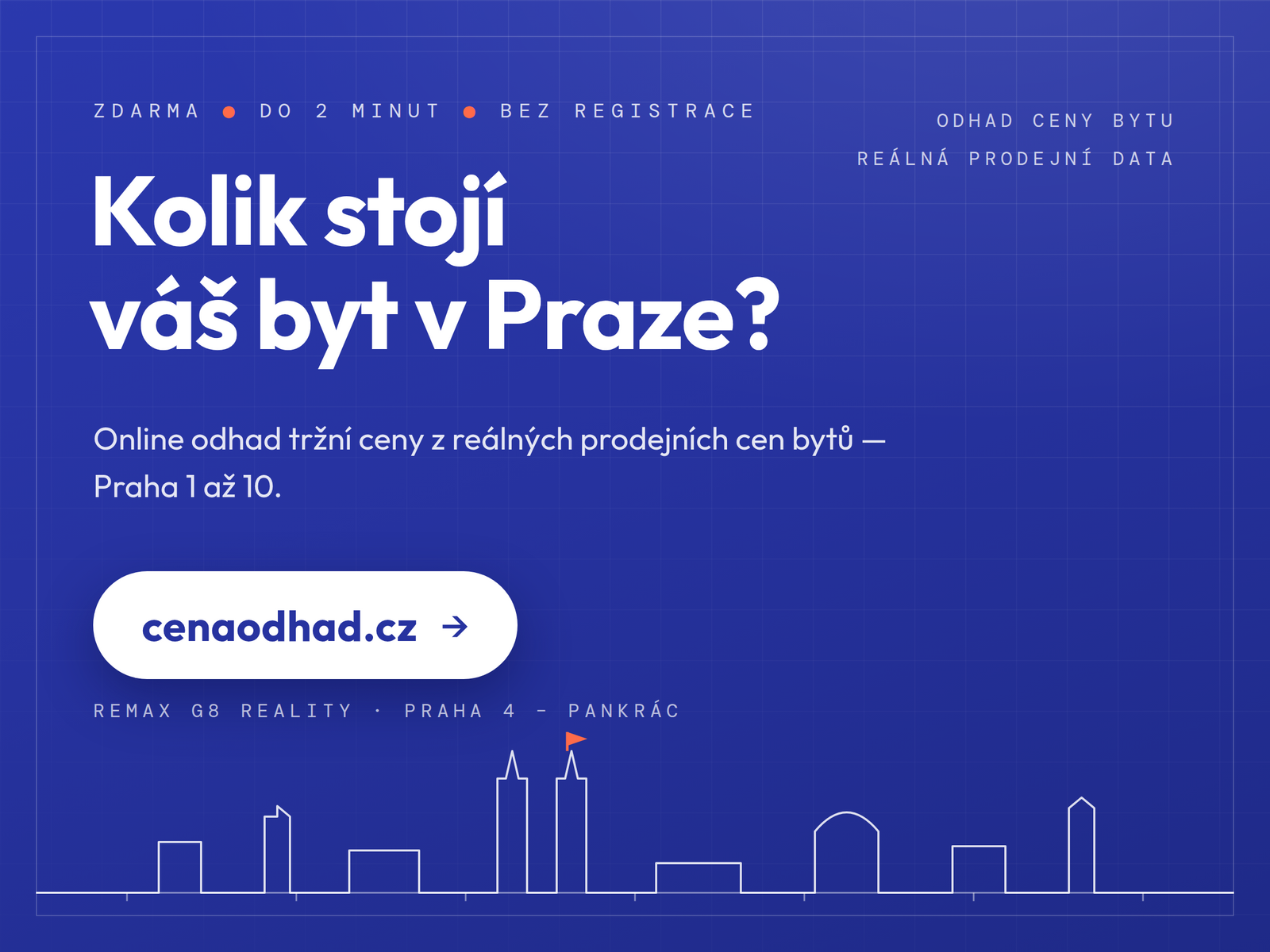 Online odhad ceny bytu v Praze zdarma — cenaodhad.cz