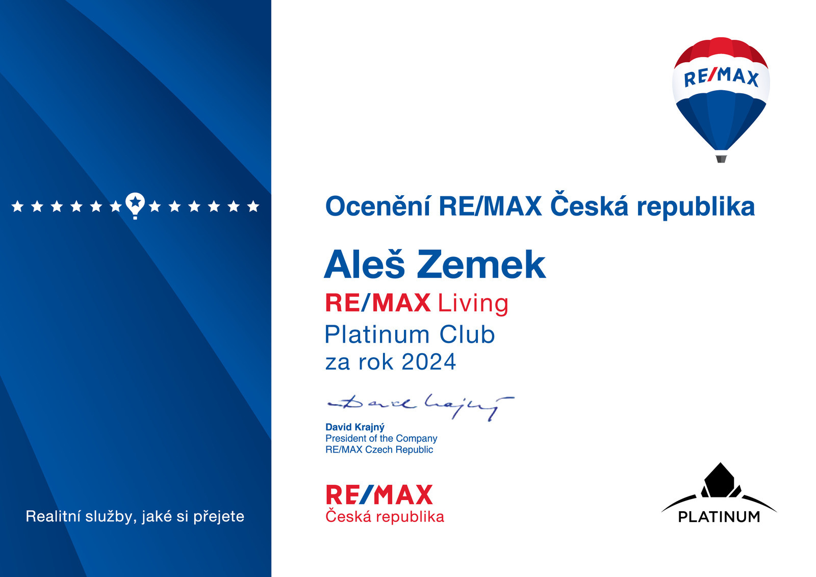 Platinum Club za rok 2023