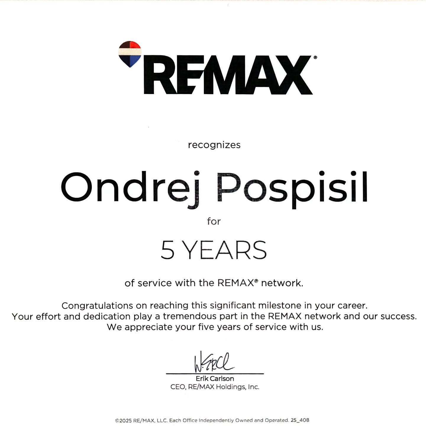 5 let pod značkou REMAX. Každý prodej mě posunul dál – dnes tyto zkušenosti využívám ve váš prospěch.