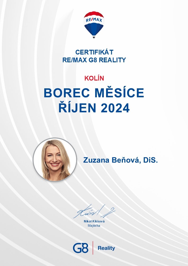 BOREC MĚSÍCE ŘÍJEN 2024