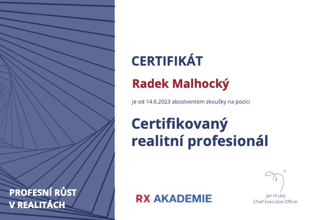 Certifikovaný realitní profesionál