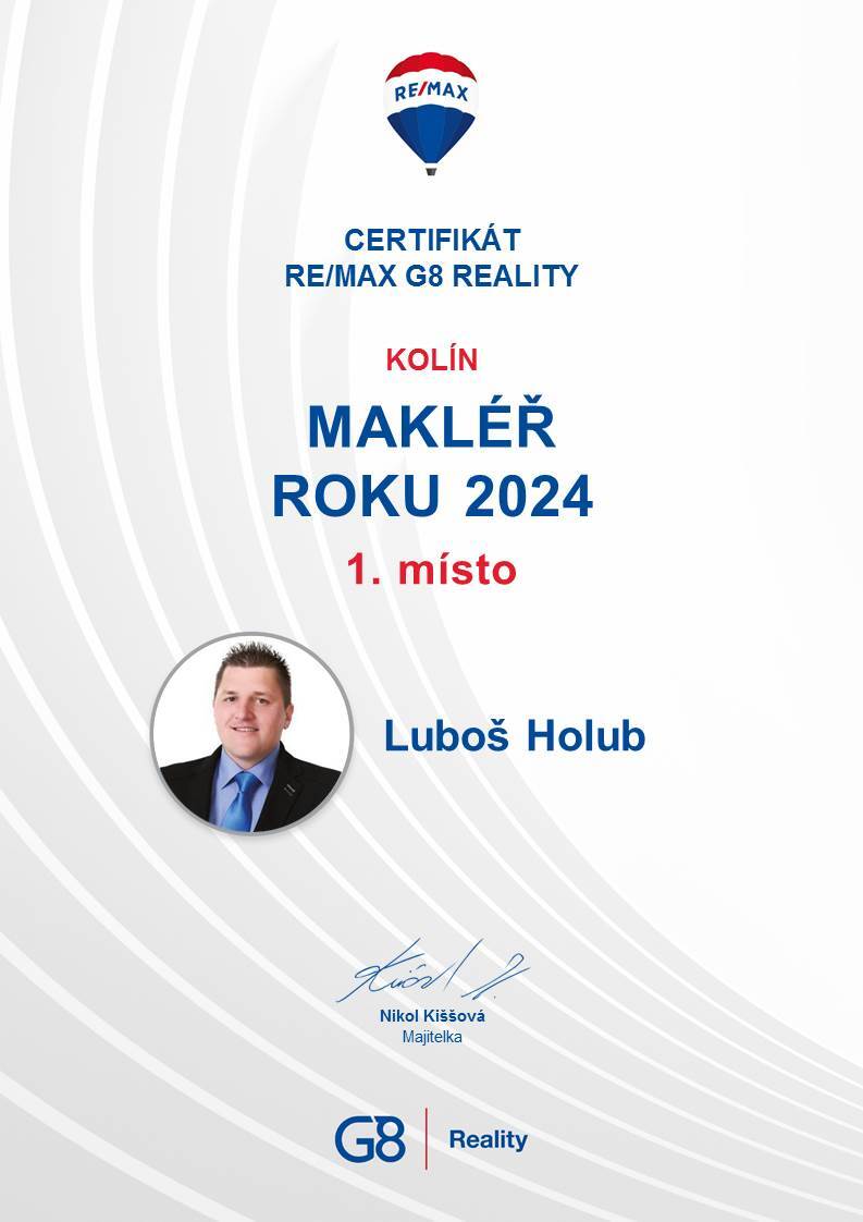 1. MÍSTO MAKLÉŘ ROKU 2024