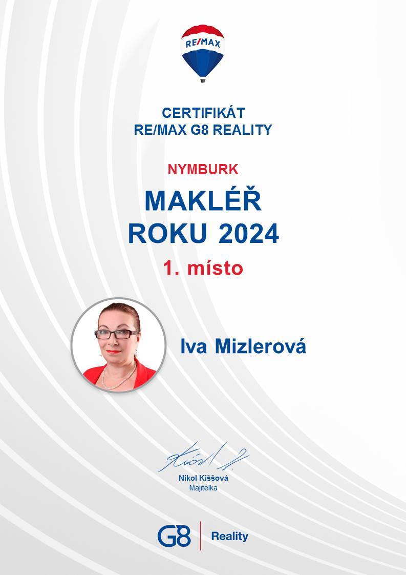 1. MÍSTO MAKLÉŘ ROKU 2024