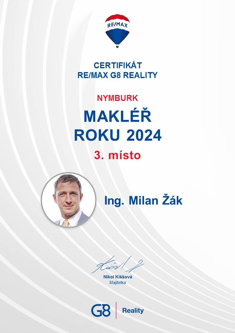 3. MÍSTO MAKLÉŘ ROKU 2024