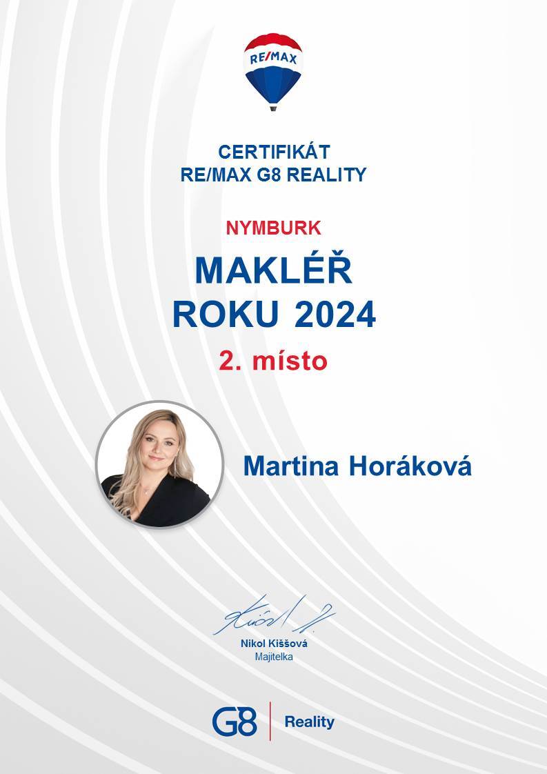 2. MÍSTO MAKLÉŘ ROKU 2024