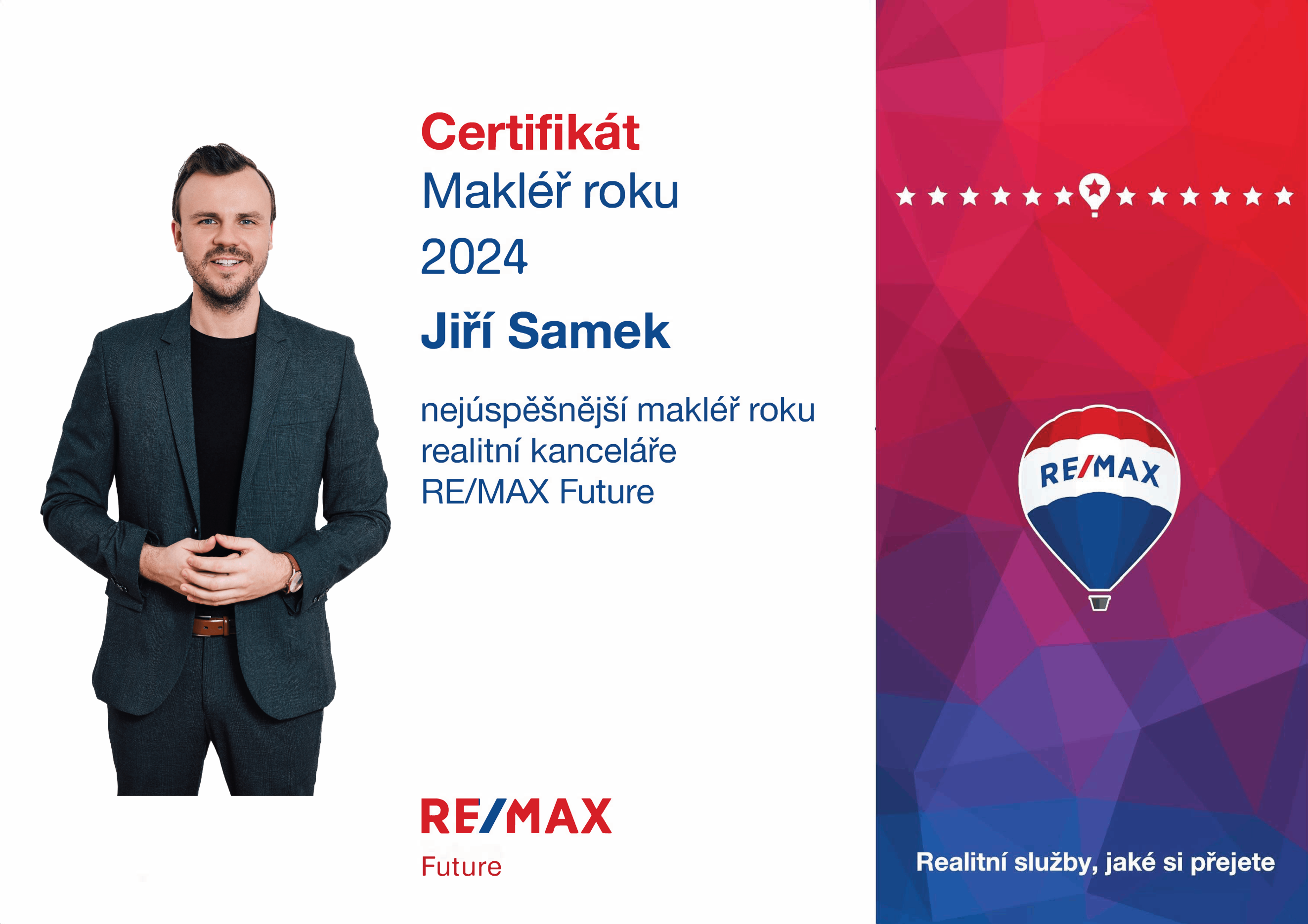 Makléř roku 2024 - RE/MAX FUTURE