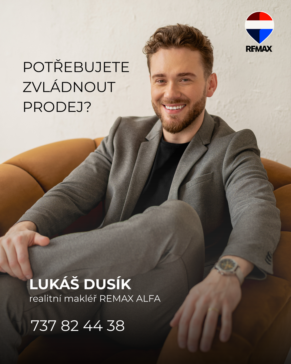 realitní makléř Lukáš Dusík RE/MAX Alfa, Váš parťák ve světě realit.