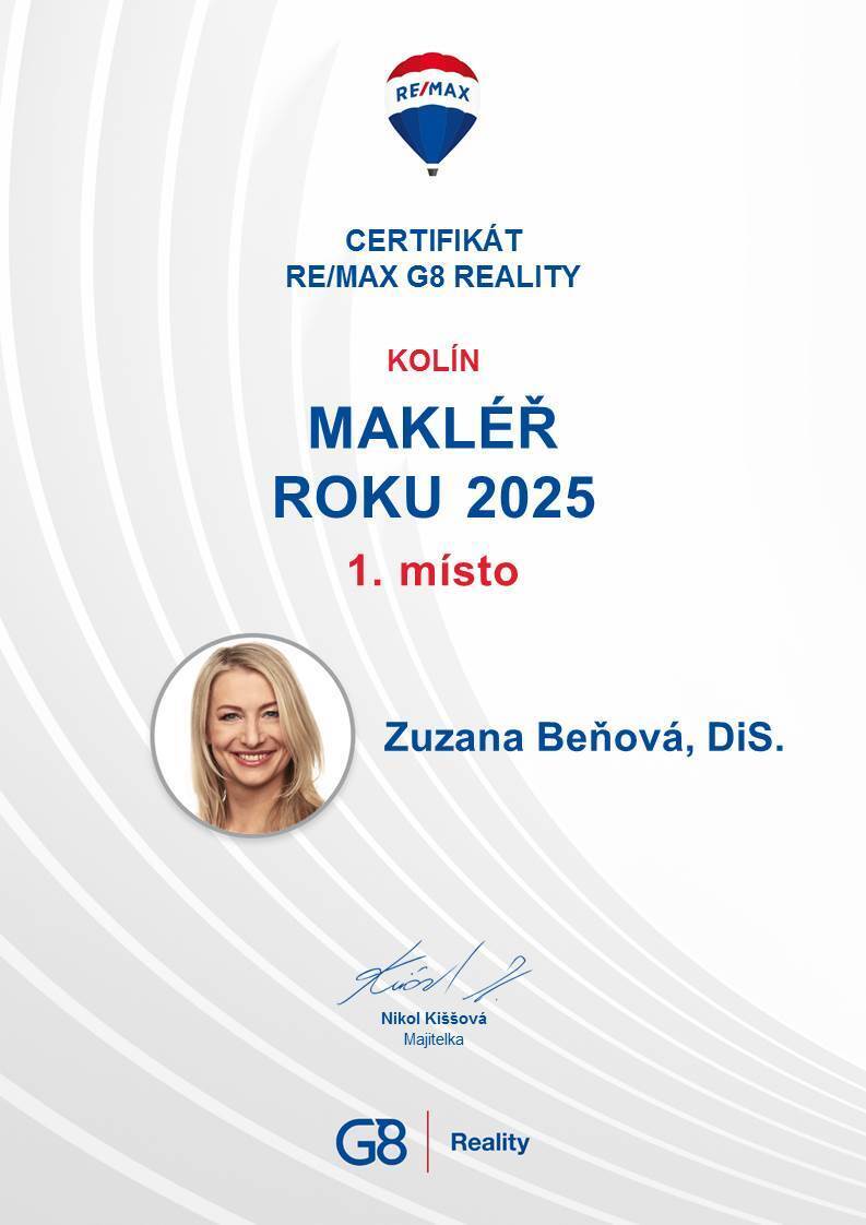 1. MÍSTO MAKLÉŘ ROKU 2025