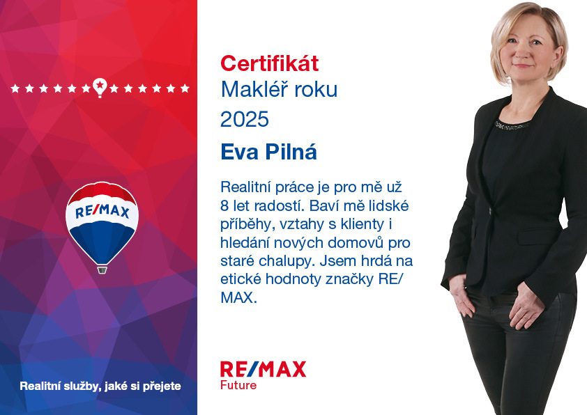 Makléř roku 2025 - RE/MAX Lanškroun