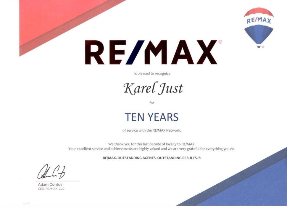 10 let v RE/MAXu