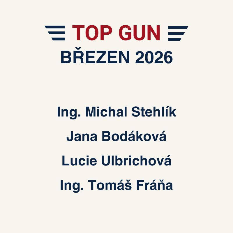 Top makléři - březen 2026
