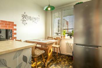 jídelní kout - Prodej bytu 3+1 v osobním vlastnictví 83 m², Lovosice