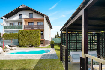 možná realizace bazénu - Prodej domu 149 m², Dolní Břežany