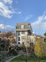 Fotografie ze stavby - Rezidence Bosonohy (26.4.2021) - Prodej bytu 2+kk v osobním vlastnictví 44 m², Brno