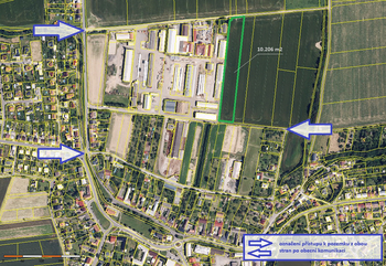 Prodej pozemku 10206 m², Dolany