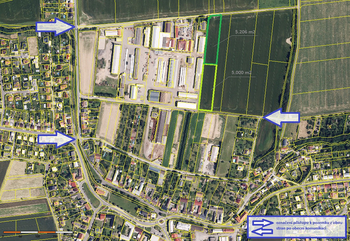 Prodej pozemku 10206 m², Dolany