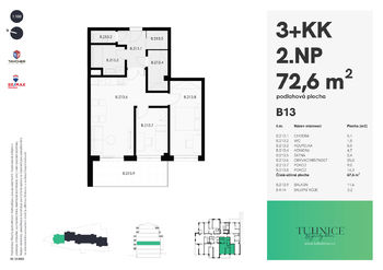 Prodej bytu 3+kk v osobním vlastnictví 72 m², Karlovy Vary