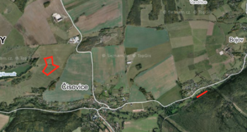 Prodej pozemku 22028 m², Čisovice