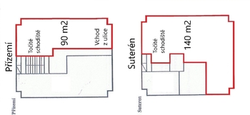 Prodej obchodních prostor 230 m², Praha 7 - Holešovice