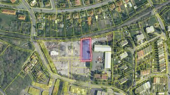 Zvýraznění pozemku na mapách katastru - Prodej pozemku 1505 m², Roudnice nad Labem