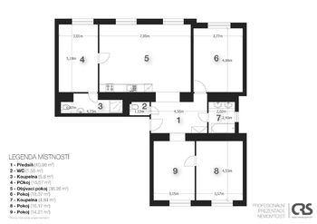 Prodej bytu 5+kk v osobním vlastnictví 126 m², Praha 10 - Strašnice