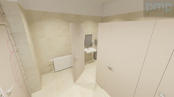 Dámské WC - Pronájem kancelářských prostor 277 m², Opava