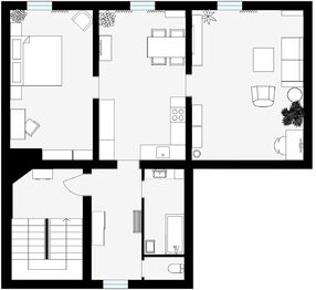 Prodej bytu 2+1 v osobním vlastnictví 109 m², Litoměřice