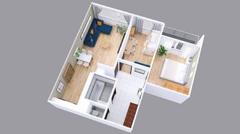 Prodej bytu 3+kk v osobním vlastnictví 63 m², Praha 6 - Řepy