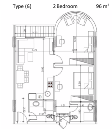Prodej bytu 3+kk v osobním vlastnictví 96 m², Hurgáda