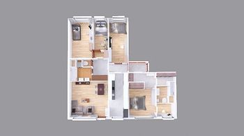 Prodej bytu 6+1 v osobním vlastnictví 126 m², Praha 4 - Háje