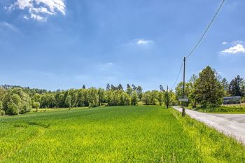 Pohled na pozemek - Prodej pozemku 10500 m², Kácov