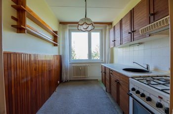 Kuchyně - Prodej bytu 3+1 v osobním vlastnictví 61 m², Brno