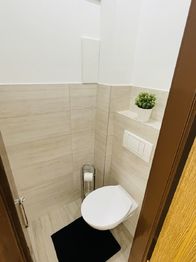 WC - Prodej bytu 2+1 v osobním vlastnictví 64 m², Brno