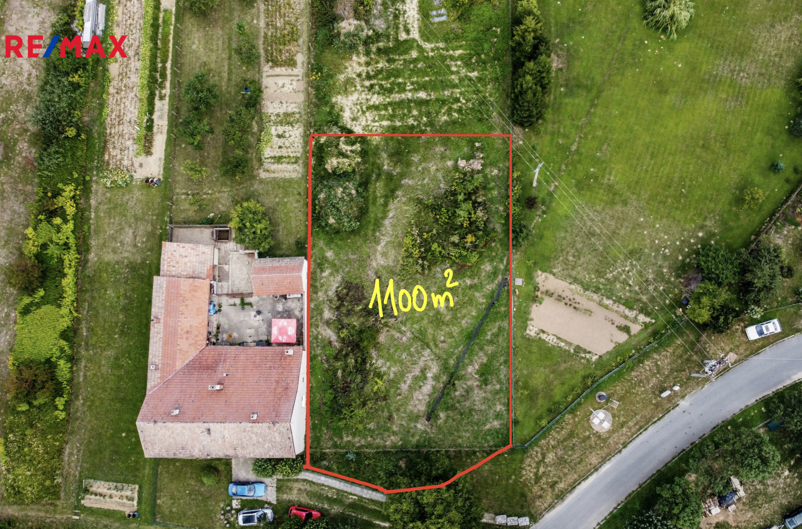 Prodej pozemku, 1100 m2, Mouřínov