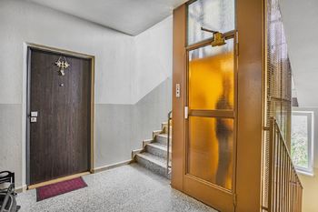 Výtah. - Prodej bytu 3+1 v družstevním vlastnictví 78 m², Nová Včelnice
