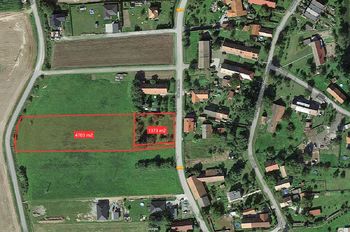 Prodej pozemku 4852 m², České Meziříčí