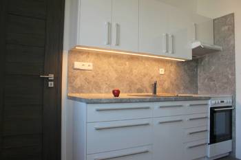 kuchyně - Pronájem bytu 2+1 v osobním vlastnictví 64 m², Olomouc 