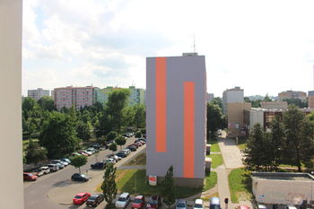 výhled z balkonu - Pronájem bytu 3+1 v osobním vlastnictví 70 m², Olomouc