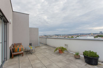 Terasa - Prodej bytu 1+kk v osobním vlastnictví 39 m², Brno