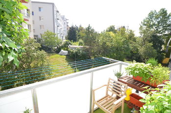 Balkon - Prodej bytu 2+1 v osobním vlastnictví 54 m², Brno
