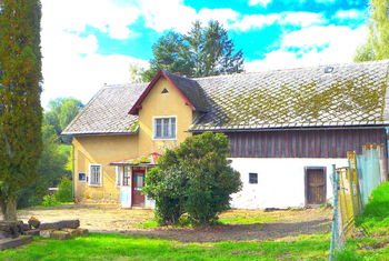 pohled ze zahrady - Prodej chaty / chalupy 211 m², Janovice v Podještědí