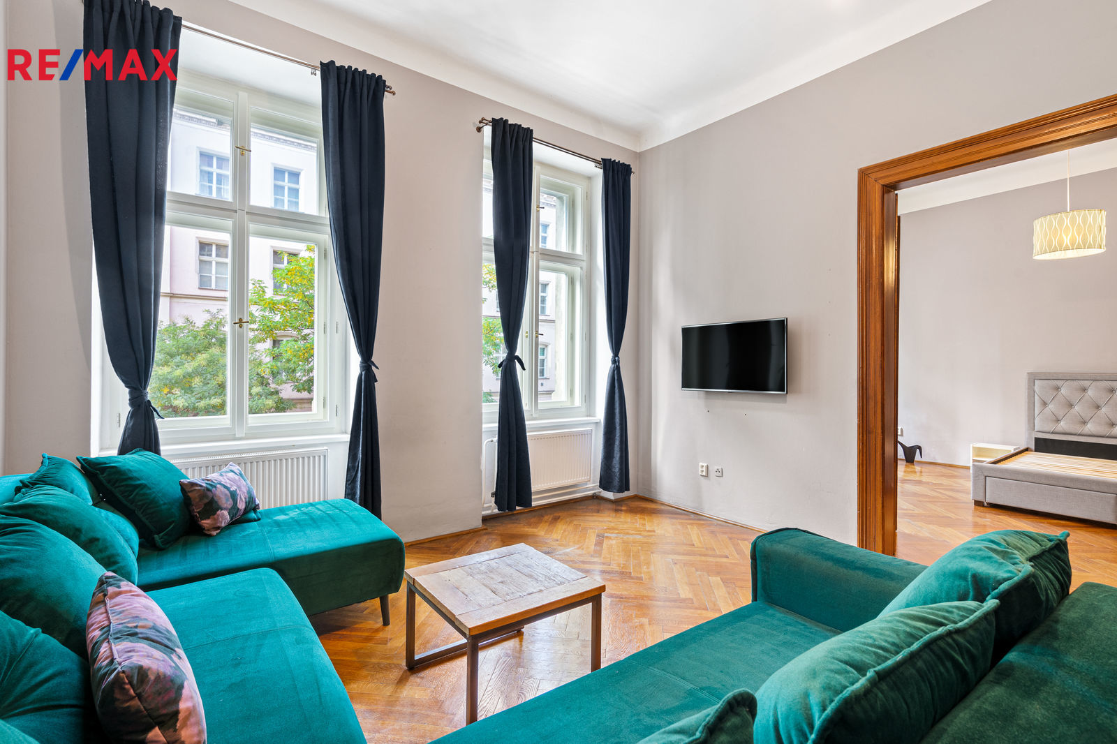 Pronájem bytu 2+1 v družstevním vlastnictví, 93 m2, Praha 8 - Karlín
