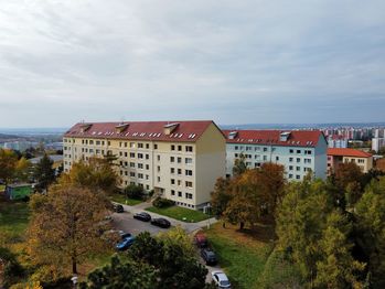pohled z dronu 2 - Prodej bytu 3+kk v osobním vlastnictví 85 m², Brno