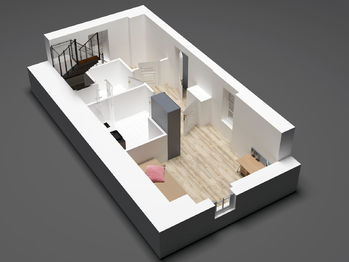 První podlaží - Prodej bytu 4+kk v osobním vlastnictví 116 m², Čáslav