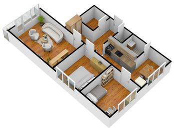 Prodej bytu 3+1 v osobním vlastnictví 62 m², Litoměřice