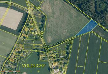 Prodej pozemku 3930 m², Volduchy