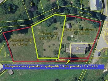 Prodej pozemku 868 m², Líšnice
