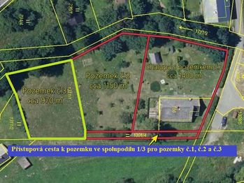 Prodej pozemku 976 m², Líšnice