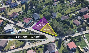 Prodej pozemku 654 m², Praha 9 - Čakovice
