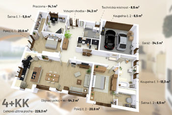 Prodej domu 230 m², Trnová